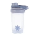 thumbnail image 1 of Lcxifdre 16Oz Protein Powder Shaker Bottle, Bpa Free Clear Shaker Cups for Workout, Protein Shaker Sports Water Bottle with Whisk Ball, for Gym Fitness Travel, 1 of 6