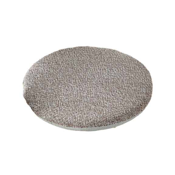 Lcxifdre Soft Round Chair Cushion, 15.7Inch Cotton Linen Sponge Stool Cushion, Thick Non Slip Seat Cushion for Kitchen Dining Table Living Room Chair Pad