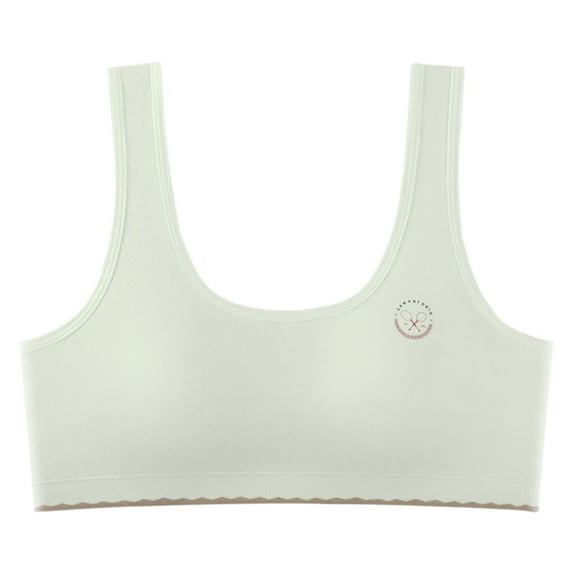 Lcxweerr Sports Bralettes for Big Girls and Adolescence Girls with Wide Straps Perfect for Training and Everyday Wear 10-15T