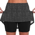 thumbnail image 1 of Lcziwo Athletic Shorts for Women High Waisted Stretchy Stripes Print Skirt Tennis Golf Workout Running Casual Skorts 2026 Hot Pink,XL, 1 of 6