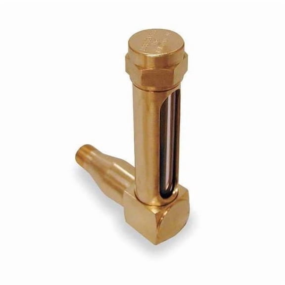Ldi Industries Vented Oil Gauges,5.92 in H,Brass,NPTF G261-3