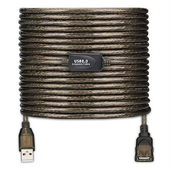 Ldkcok Ldkcok Usb 2.0 Type A Male To A Female Active Repeater Extension Cable 50Ft, High Speed 480 Mbps Electronic_Cable