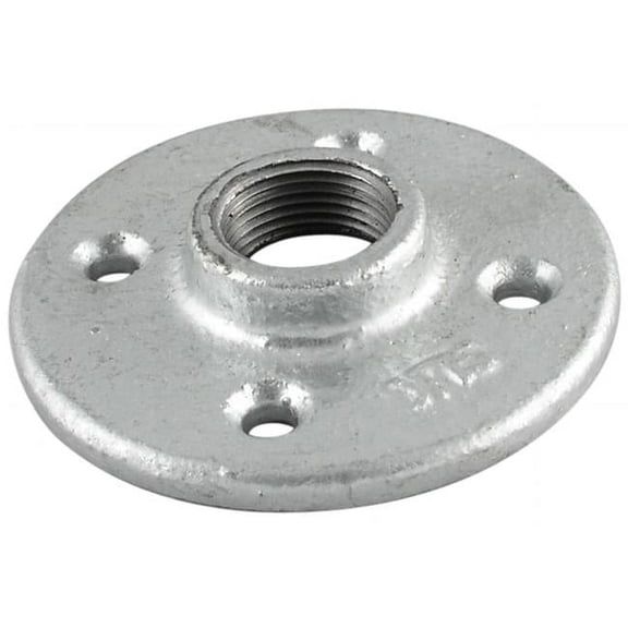 Ldr 1-.25in. Galvanized Floor Flange 1-.25in. Galvanized Floor Flange