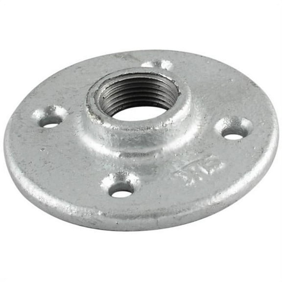 Ldr 1-.50in. Galvanized Floor Flange 311F-112