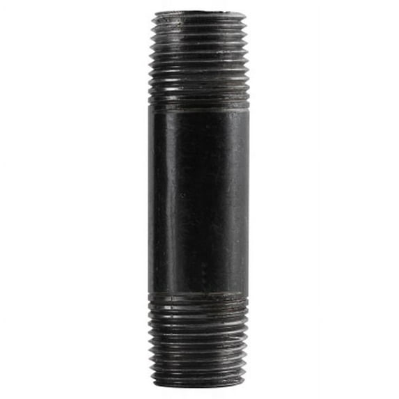 Ldr 1in. X 3-.50in. Black Steel Nipples 3001X312