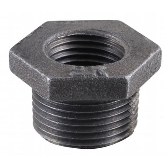 Ldr 1-.25in. X .50in. Black Hexagon Bushings 310B-11412