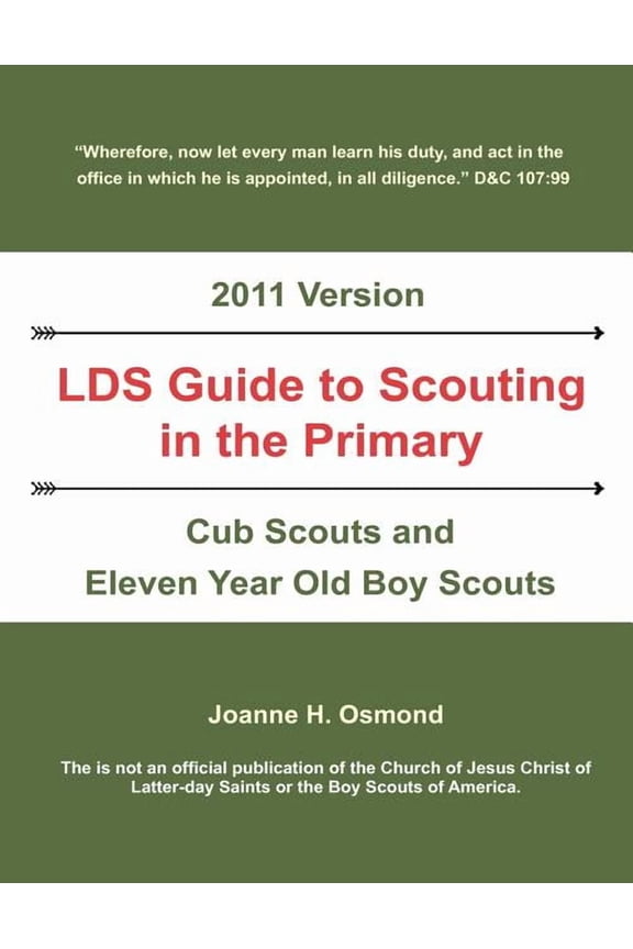 LDS Guide to Scouting in the Primary, (Paperback)
