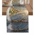 thumbnail image 1 of Ldtrchee Christmas Elk Table Runner 72 Inches, Xmas Tree Snowflake Winter Bed Runner Dresser Scarves Tabletop for Indoor Outdoor Parties/Ceremony/Banquet, 16" x 72", 1 of 8