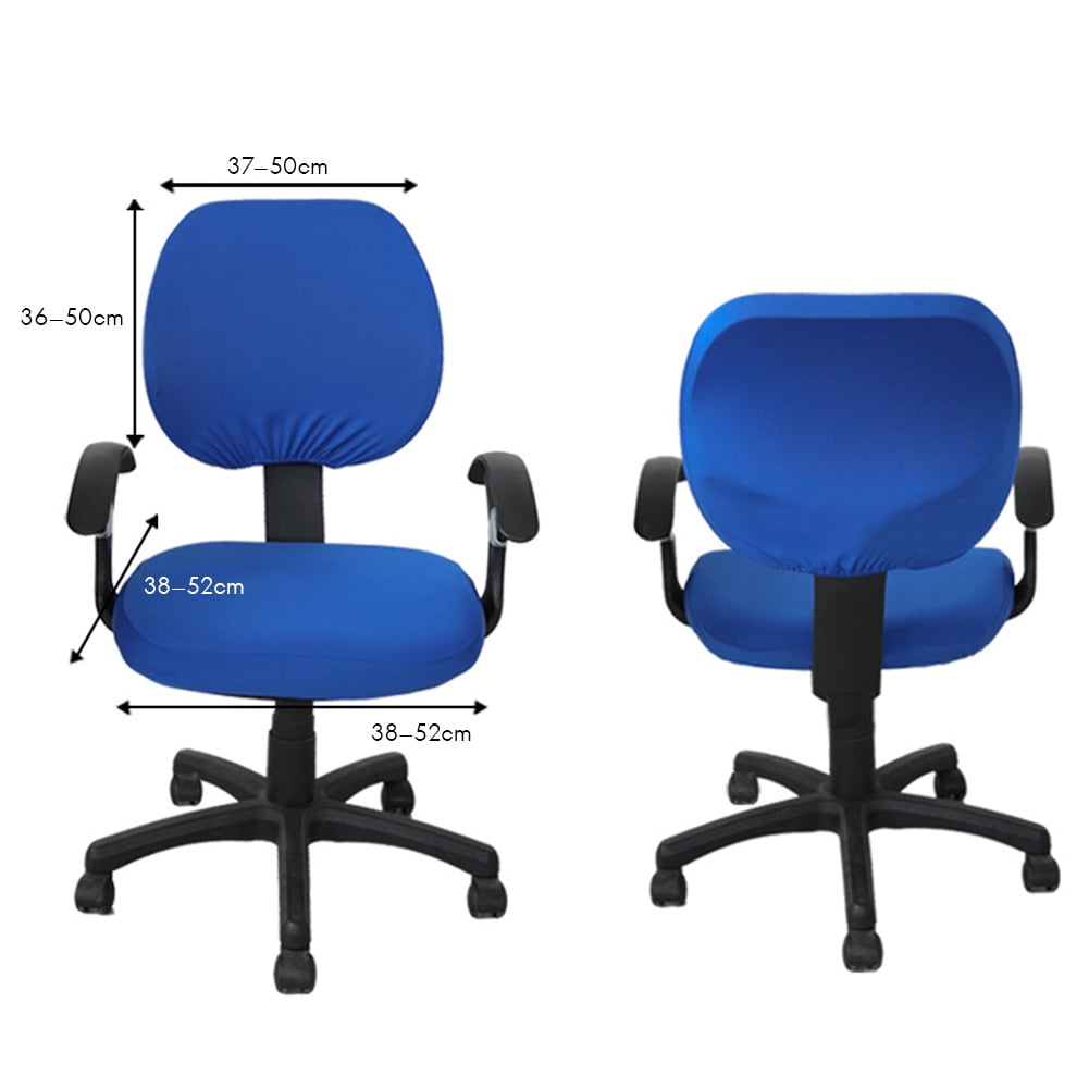 Ldyso Swivel Chair Computer Chair Split Back Cover Office Home Color