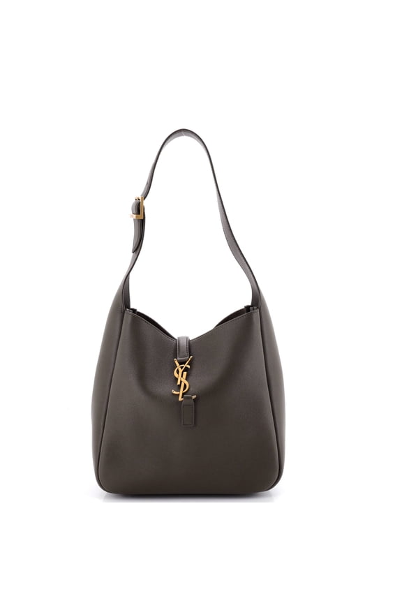 Pre-Owned Le 5 a 7 Supple Hobo Leather Small By Rebag