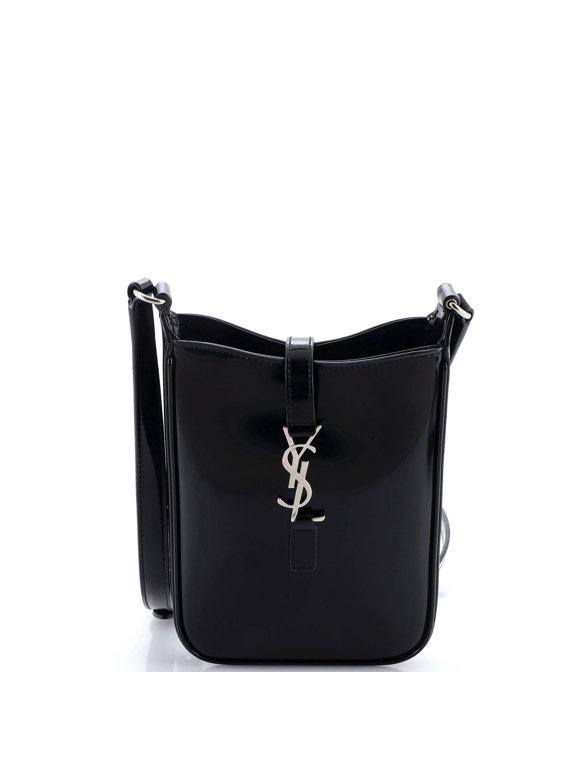 Le 5 a 7 Vertical Shoulder Bag Patent Mini By Rebag