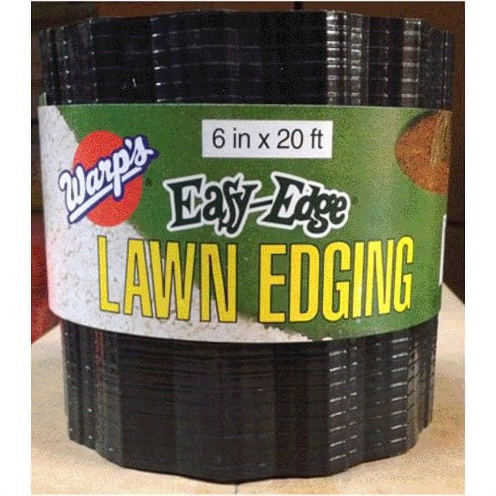 Le620B 6" X 20' Black Easy Edge Lawn Edging