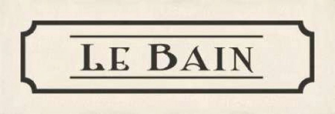 Le Bain Canvas Art - N Harbick (12 x 36)