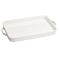 thumbnail image 1 of Le Blanc Rectangular Tray with Handles, 19" x 11" x 2", 1 of 1