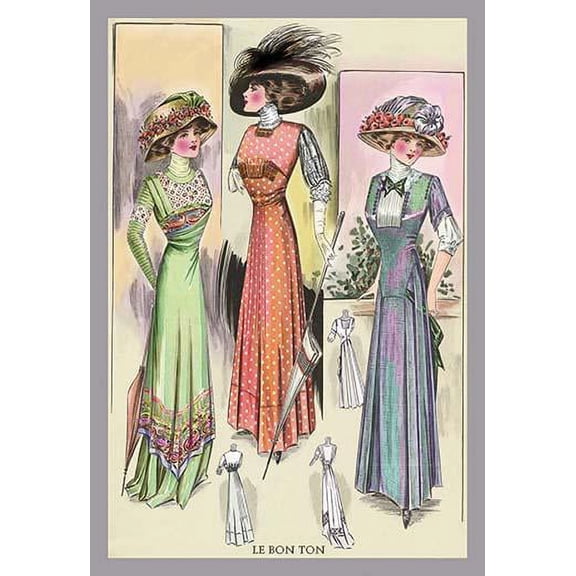 Le Bon Ton: Splendid-Fine Art Canvas Print (20" x 30")