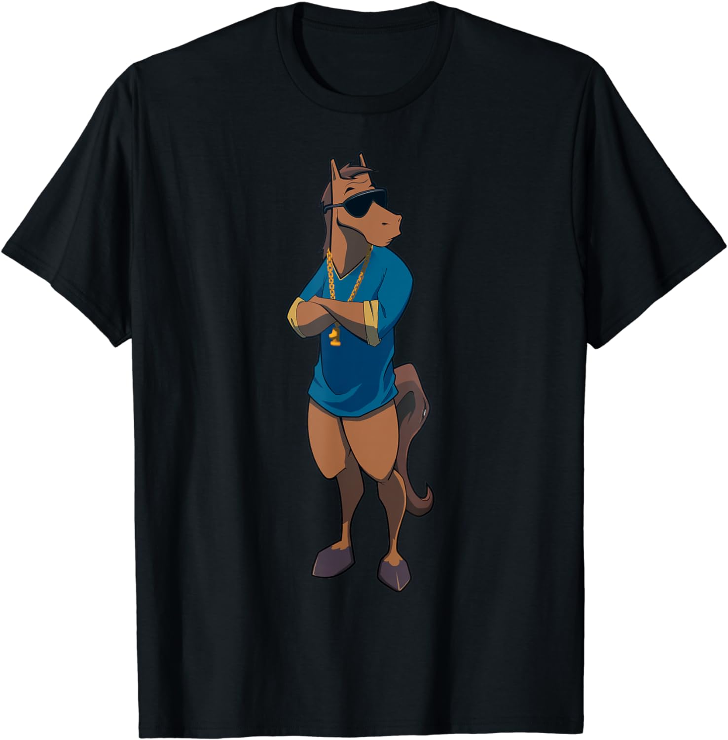 Le Boss The Rapping Race Horse HipHop TShirt