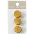 thumbnail image 1 of Le Bouton Gold 3/4" Round Shank Buttons, 3 Pieces, 1 of 5