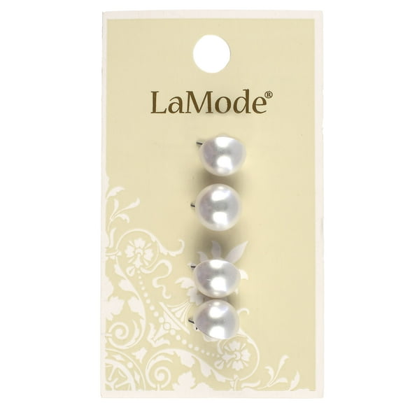 Le Bouton LaMode Pearl Shank Buttons 4 Pack