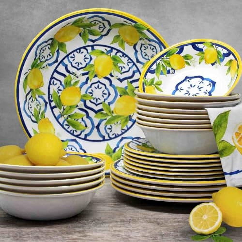 Le Cadeaux Salad Bowl and Servers - Thumbnail 2