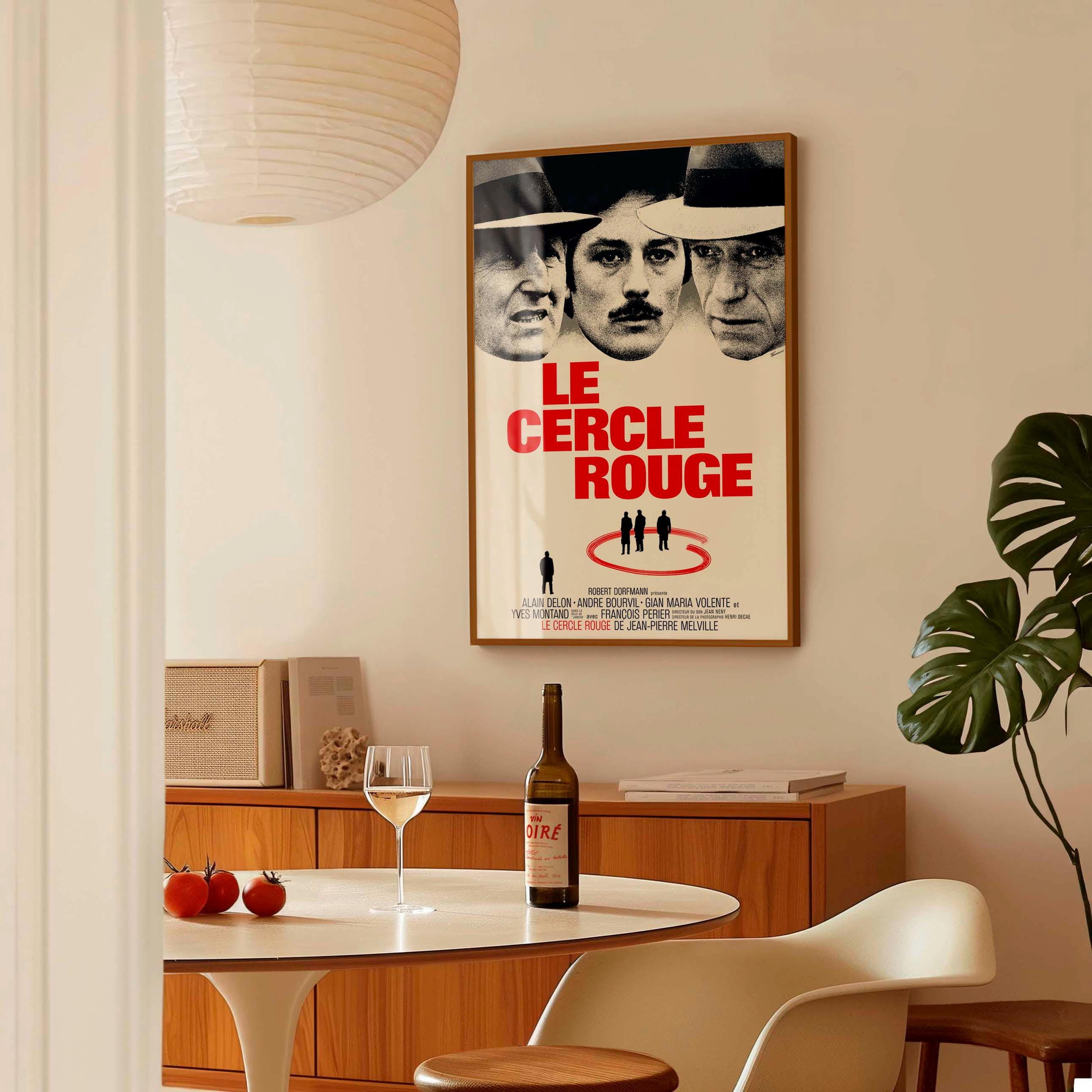 Le Cercle Rouge Jean-pierre Melville Alain Delon Poster , Poster Print ...