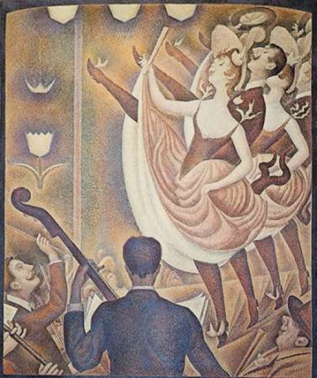 Le Chahut Canvas Art - Georges Seurat (20 x 24)