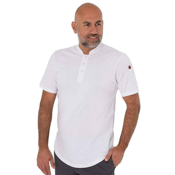 Le Chef  Adult Piqué Knitted Chef Shirt
