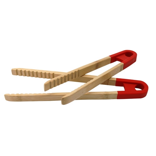 Le Chef Bamboo Tongs (Set of 2)