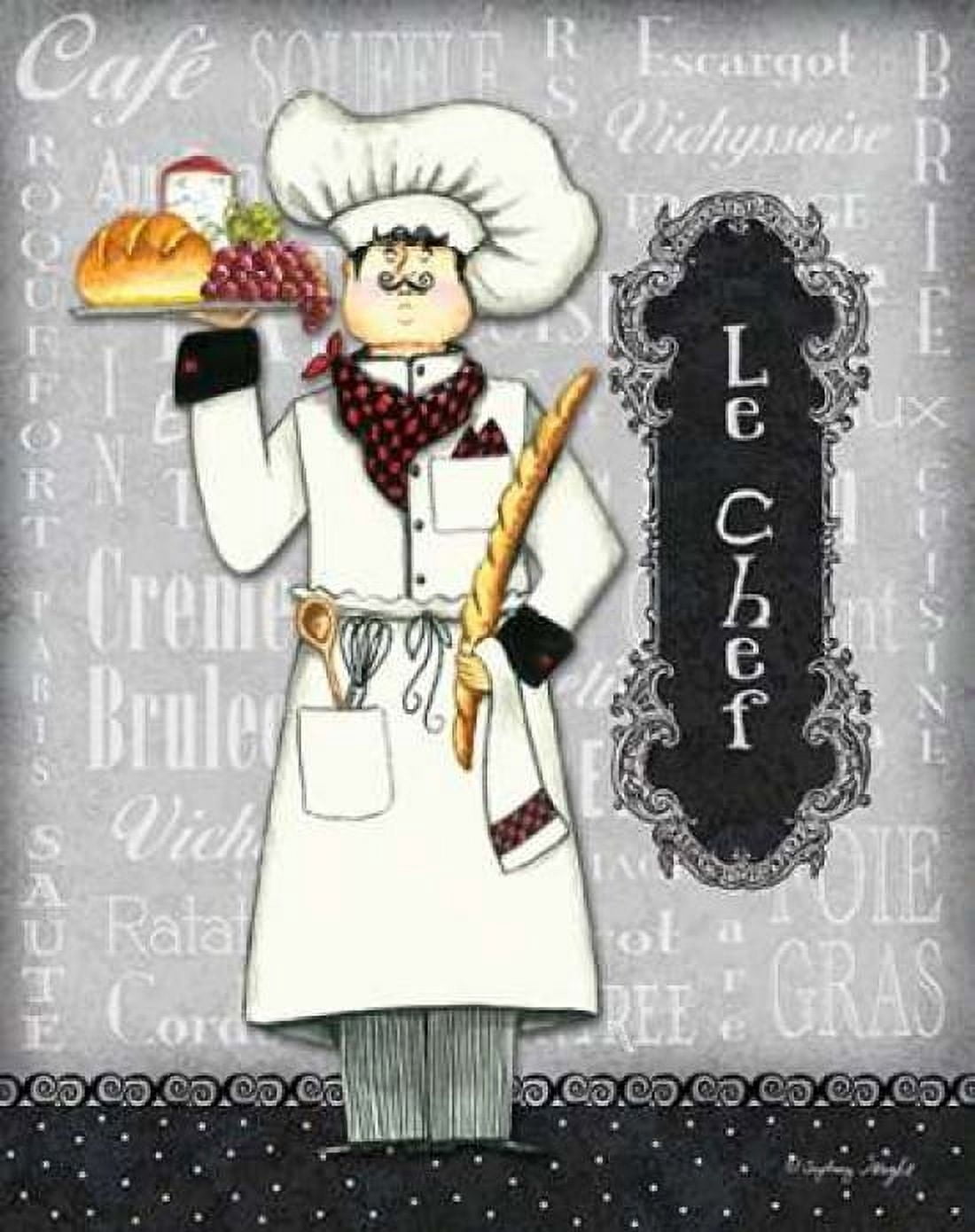 Le Chef Canvas Art - Sydney Wright (22 x 28)