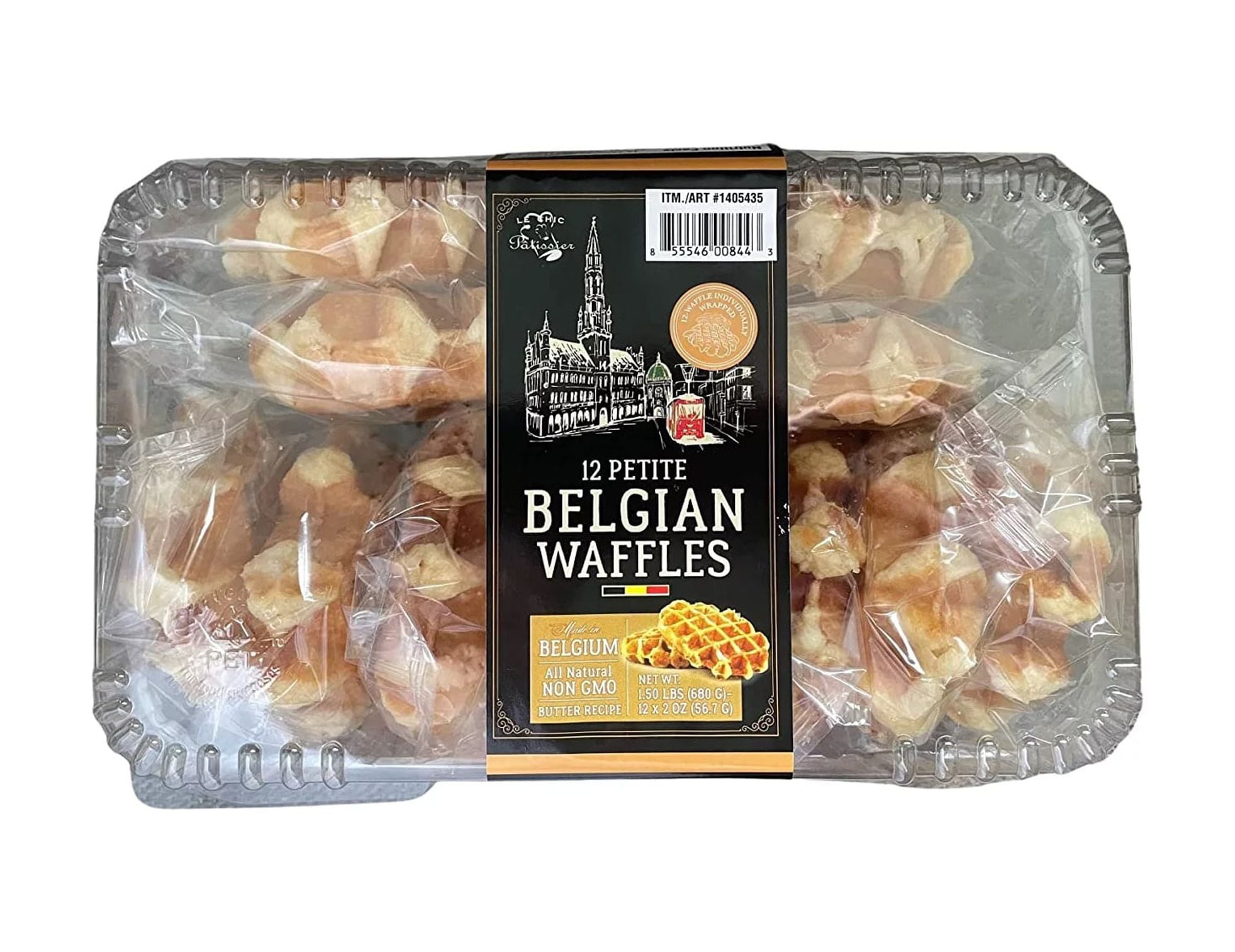 Le Chic Patissier 12 Petite Belgian Waffles