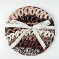 thumbnail image 1 of Le Chocolatier Chocolate Pretzel Platter - 14 Inch Round - Cy/Special Kosher, 1 of 2