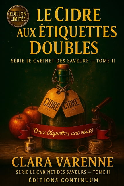 Le Cabinet Des Saveur Le Cidre aux tiquettes Doubles: cosy mystery - Sous la mousse, un mensonge: qui a doubl les tiquettes pour briller en, Book 2, (Paperback)