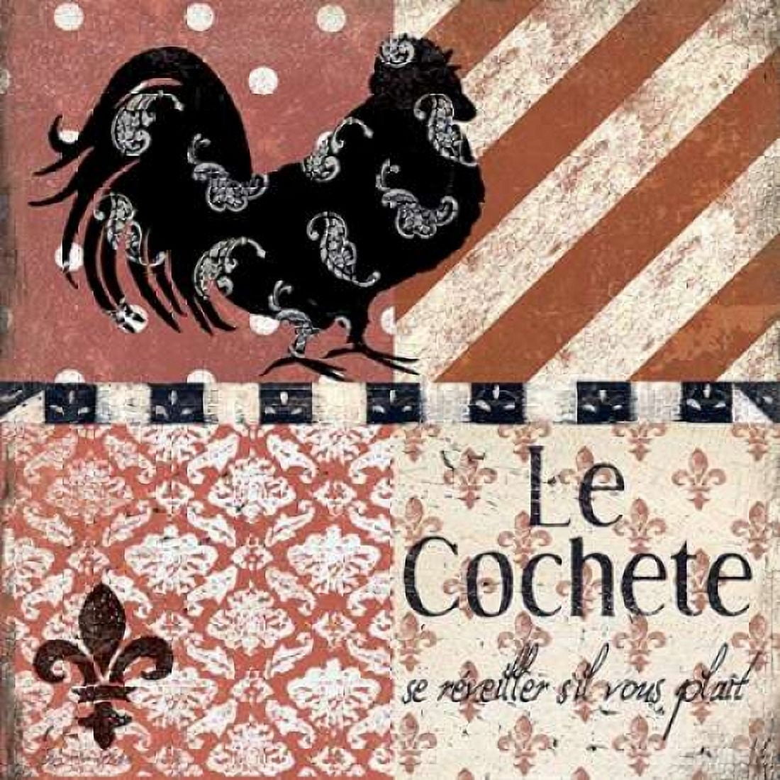 Le Cochete Canvas Art - Jo Moulton (24 x 24)