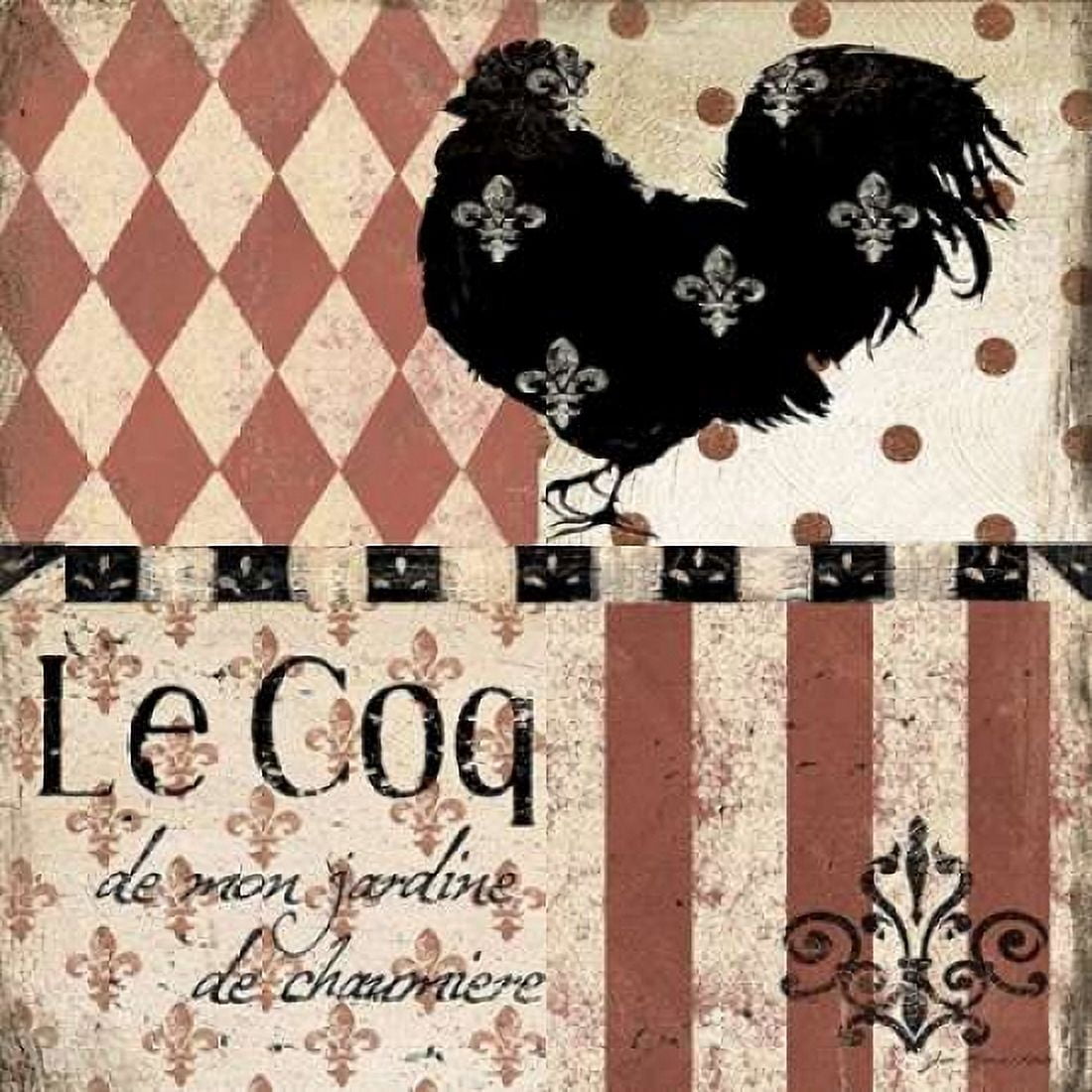 Le Coq Canvas Art - Jo Moulton (24 x 24)