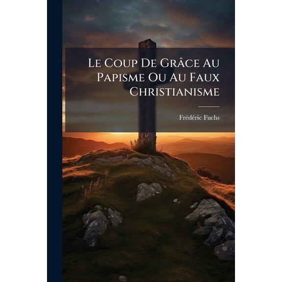 Le Coup de Grace Au Papisme Ou Au Faux Christianisme: Corespondance Entre Un Theologien Cathol. Romain Et Un Protestant Laique, Faisant Ouite A L'Arse Paperback