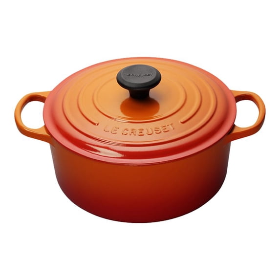 Le Creuset 4.5 qt Enameled Cast Iron Signature Round Dutch Oven (Flame)