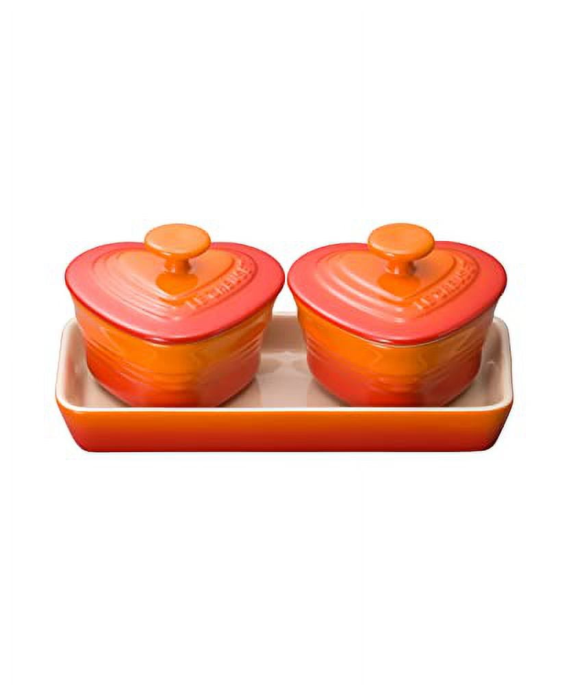 Le Creuset Heat resistant container petit lamquin d'amour set, orange