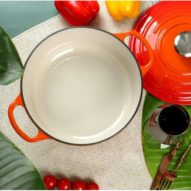 Le Creuset Signature Cast Iron Round Dutch Oven, 4 1/2Qt.,[ blue