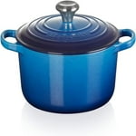 Le Creuset Enameled Cast Iron Signature Round Dutch Oven, 5.5 qt., Marseille