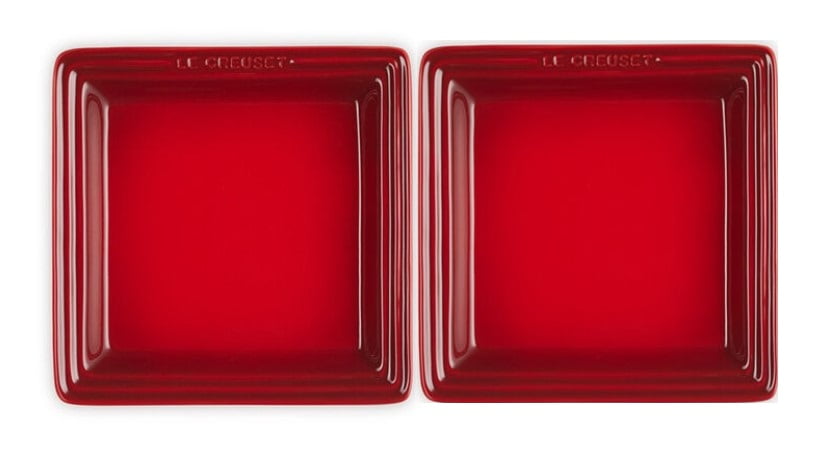 LE CREUSET Party Plate Set of 2×3 合計6枚 LE CREUSET Party Plate