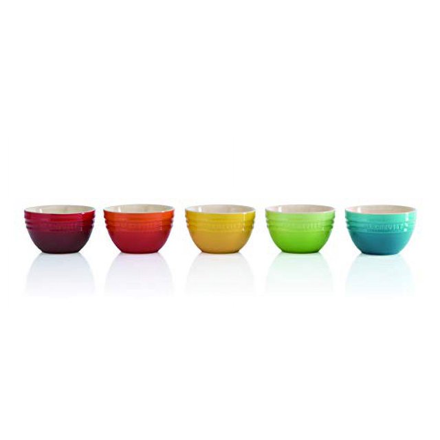 Le Creuset Stoneware Teacup Rice Bowl 300ml (S) Rainbow Heat Resistant