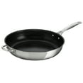 thumbnail image 1 of Le Creuset Tri-Ply Stainless Steel Nonstick 12.5 Inch Deep Fry Pan, 1 of 1