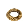 thumbnail image 1 of Le Cruller Radiator Flange Antique Gold 1-1/4" (IPS) pipe flange: 1-3/4" inside diameter; 3-1/8" outside diameter, 1 of 6