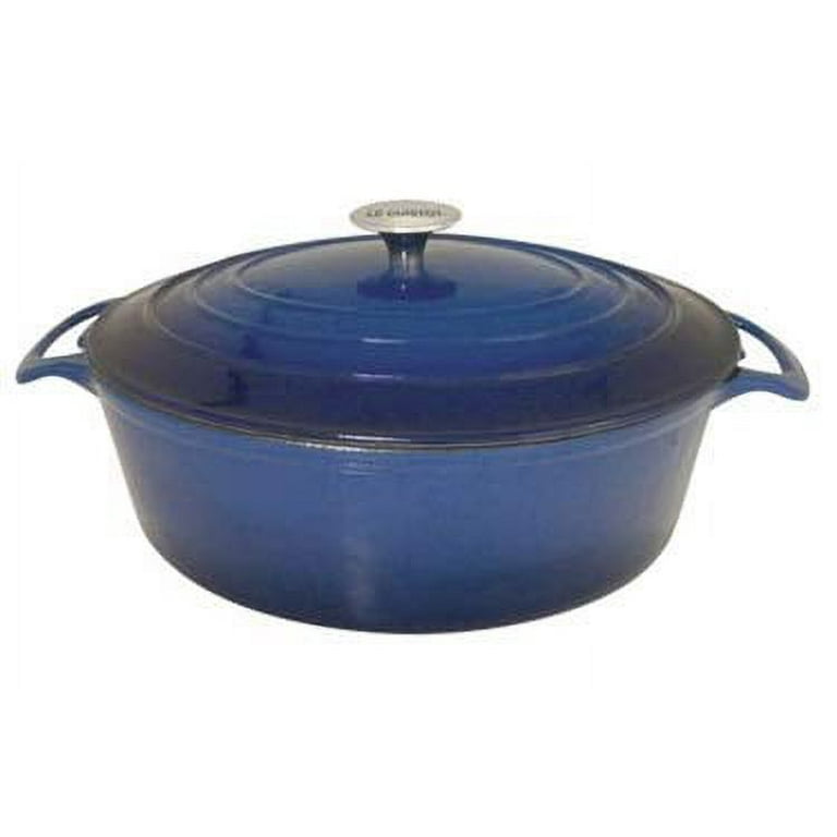 https://i5.walmartimages.com/seo/Le-Cuistot-Enameled-Cast-Iron-Oval-Dutch-Oven-8-5-Quart-Beautiful-Graduated-Blue-Color-Oven-Safe-and-Induction-Compatible-Easy-Maintenance_739ab32a-dd2a-41e1-8825-1082a6666e3c.cf153c28128f3cc579793013e232943d.jpeg?odnHeight=768&odnWidth=768&odnBg=FFFFFF