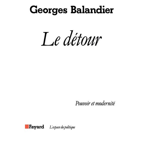 Le Dtour, (Paperback)