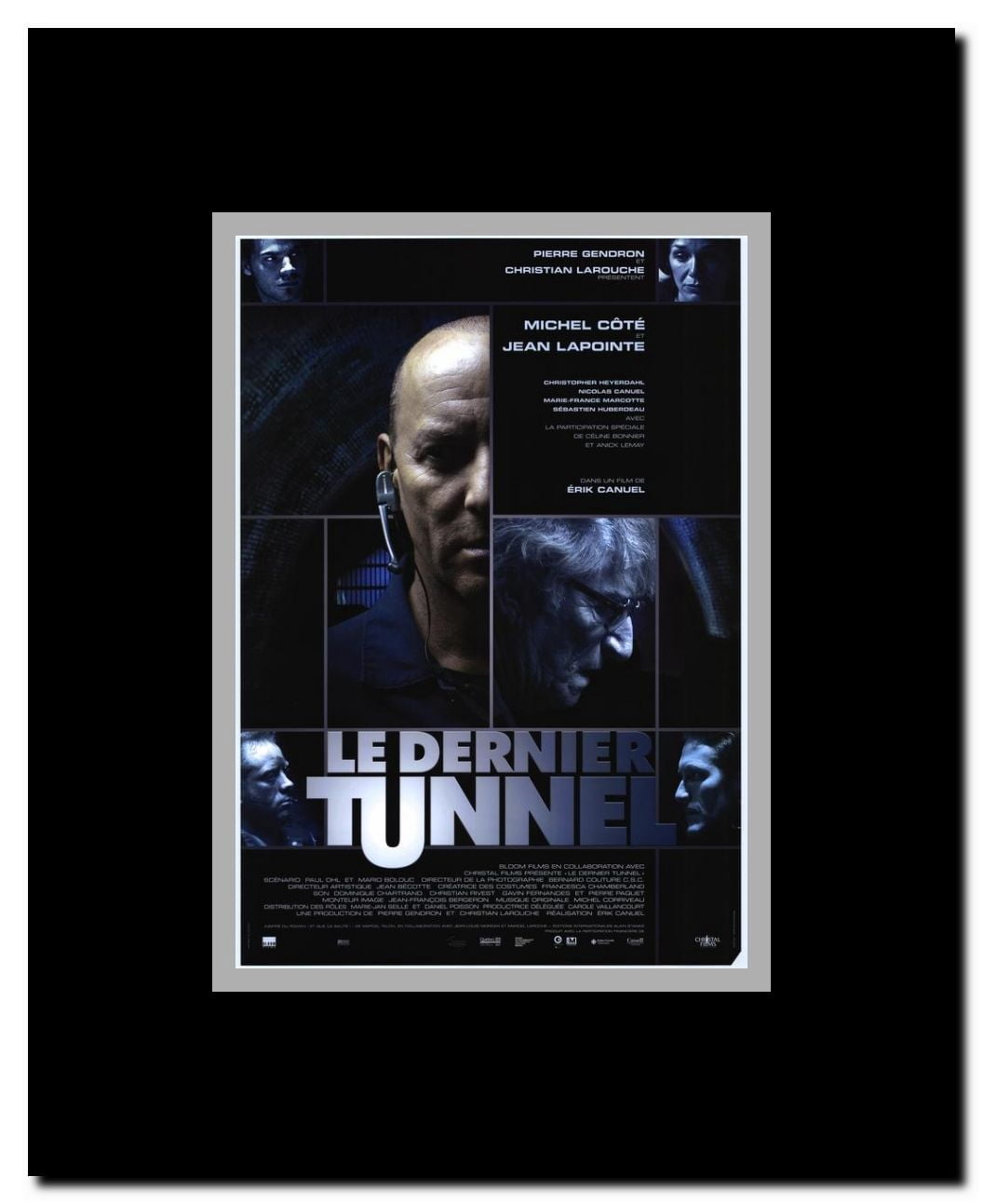 Le Dernier Tunnel Framed Movie Poster