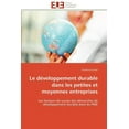 thumbnail image 1 of Le Developpement Durable Dans Les Petites Et Moyennes Entreprises (Paperback), 1 of 1