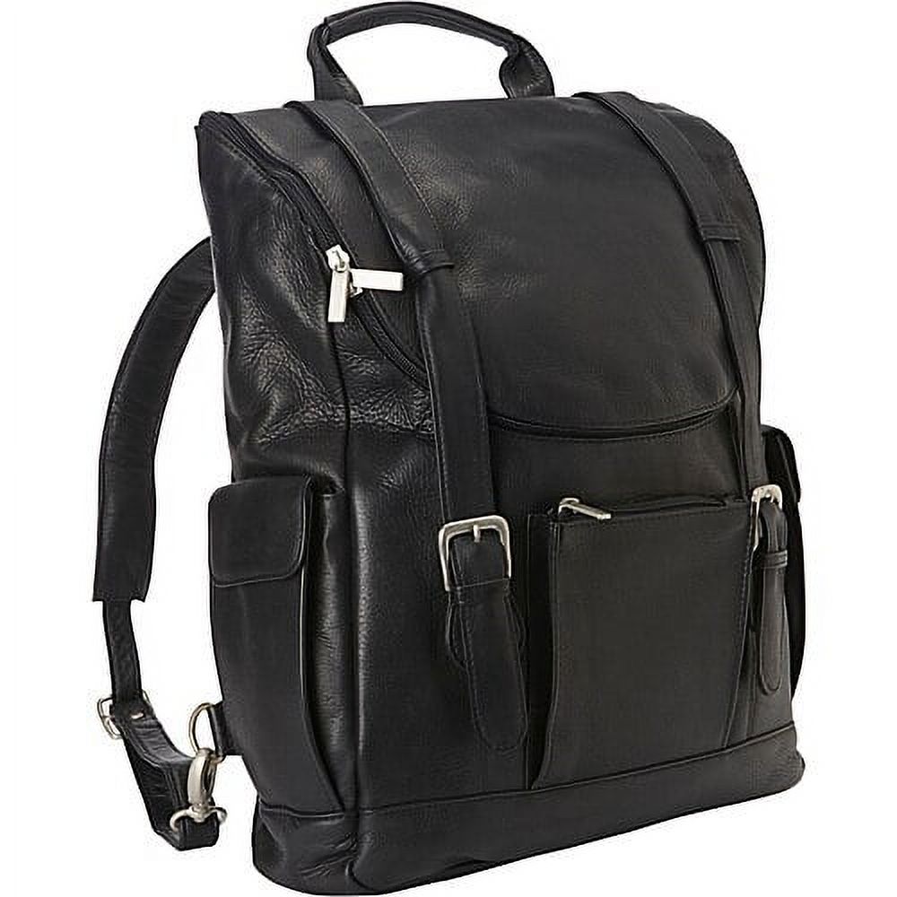 Le Donne Leather Classic Laptop Backpack LD-044 - image 1 of 6