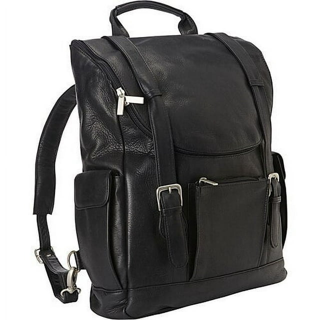 Le Donne Leather Classic Laptop Backpack LD-044