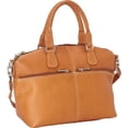 thumbnail image 1 of Le Donne Leather Classic Satchel LD-9610, 1 of 7