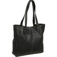 thumbnail image 1 of Le Donne Leather Double Strap Rivet Tote LD-2000, 1 of 6